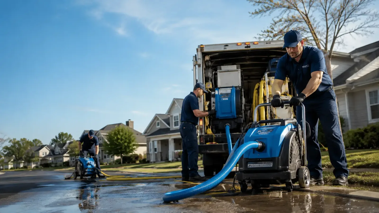 Flood Damage Cleanup in Hico, WV